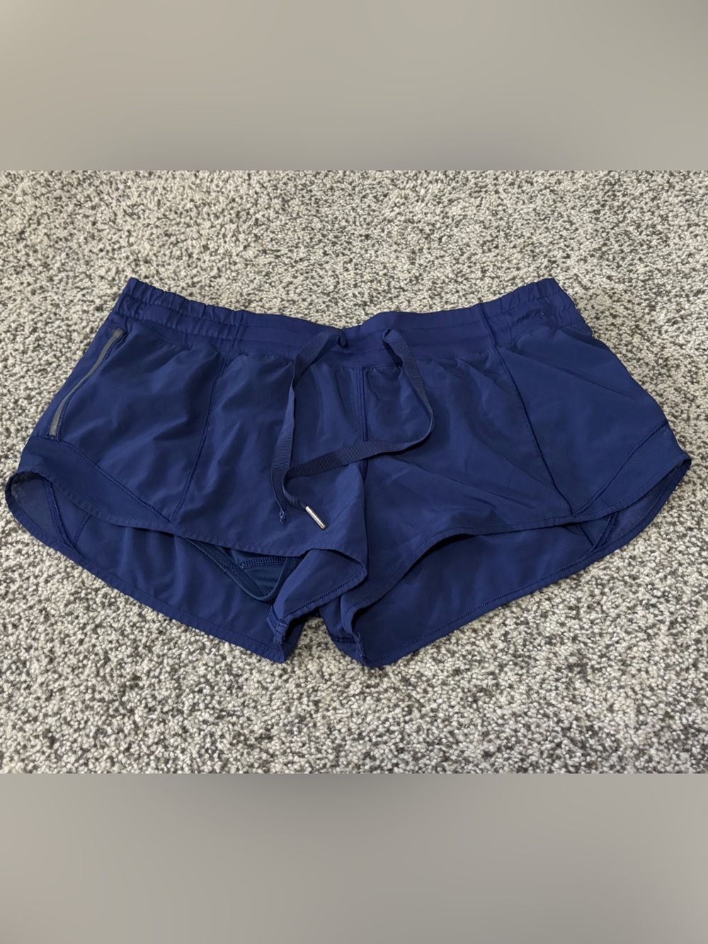 lululemon athletica Navy Blue Hotty Hot Shorts